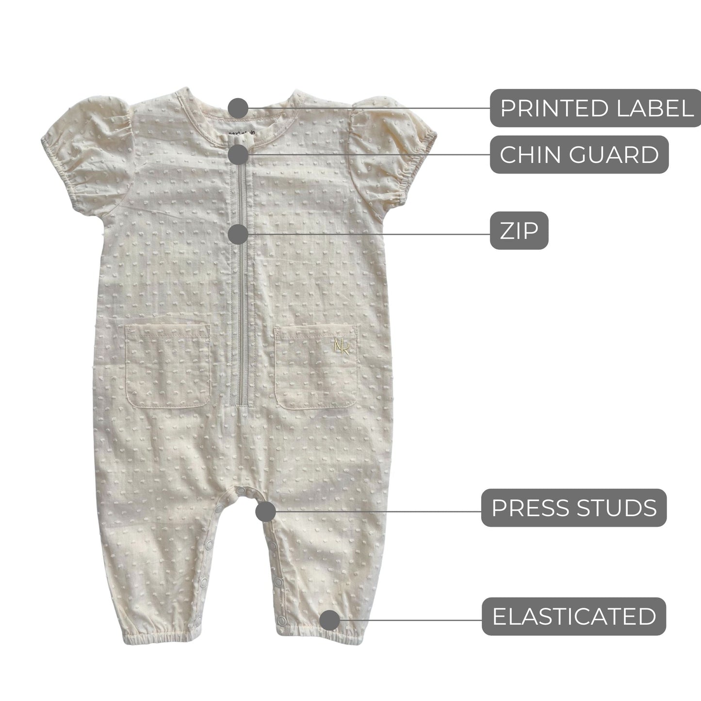 Juliette Jumpsuit Cream