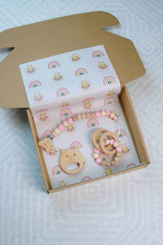 Essential Set - Pink & Beige