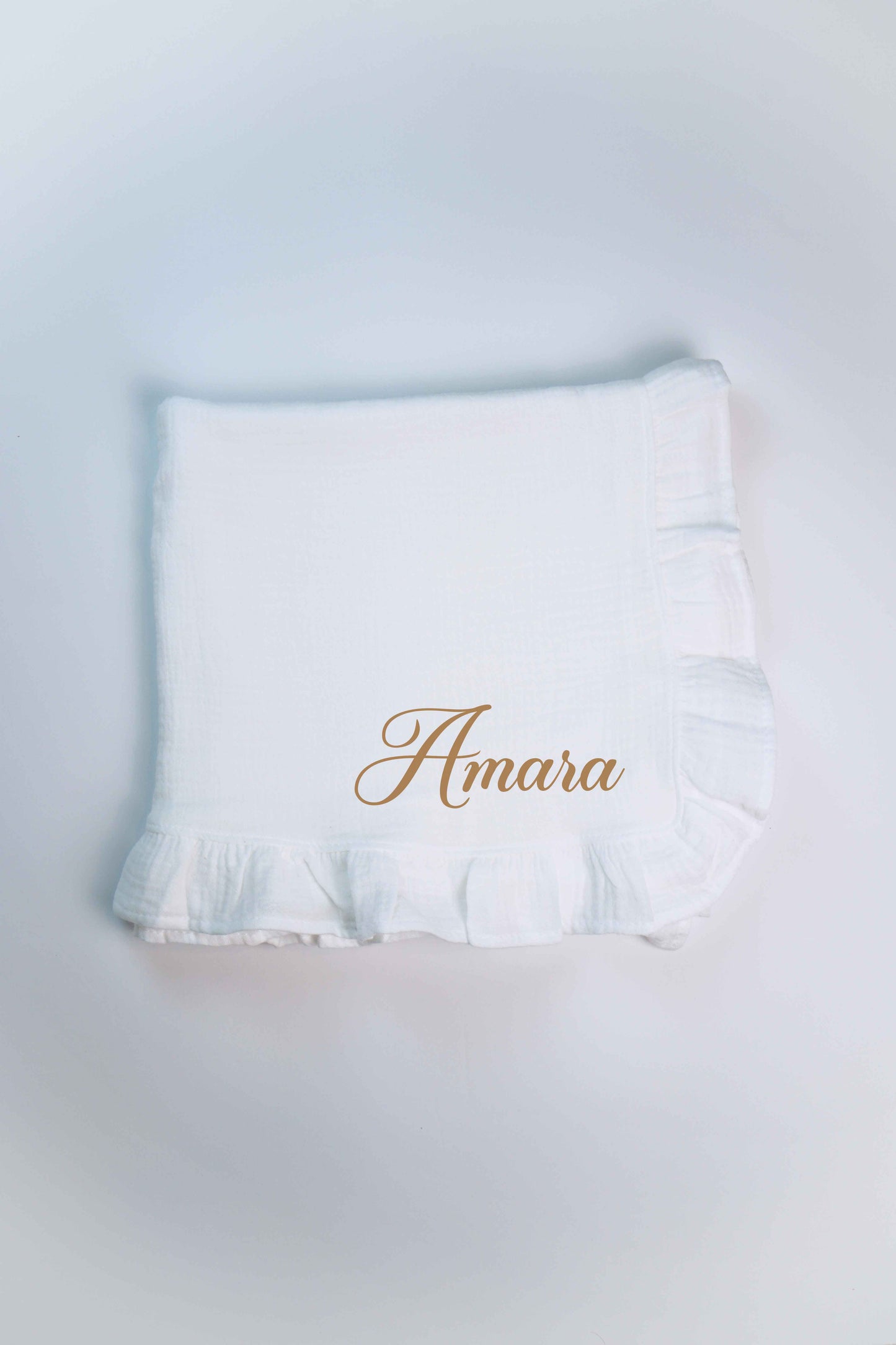 Personalized Blanket - Frill Edge