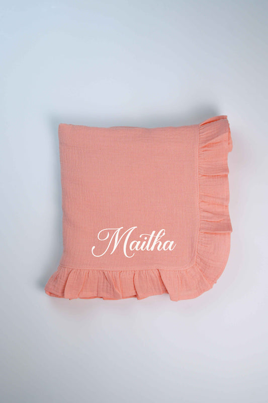 Personalized Blanket - Frill Edge