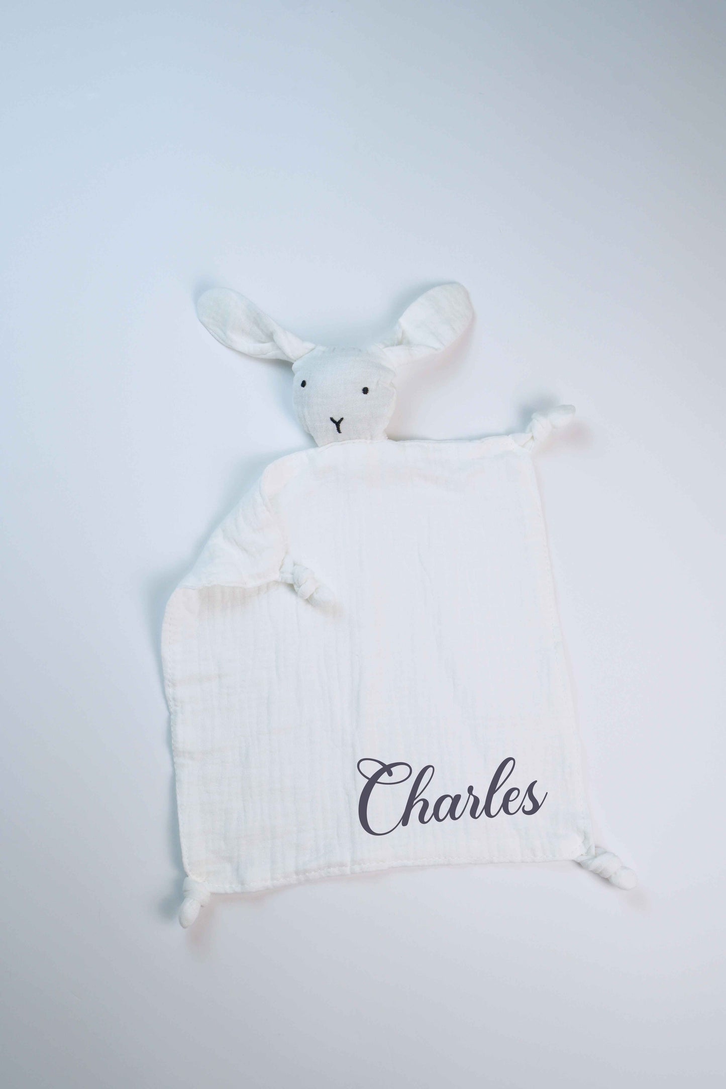 Personalized Bunny Comforter