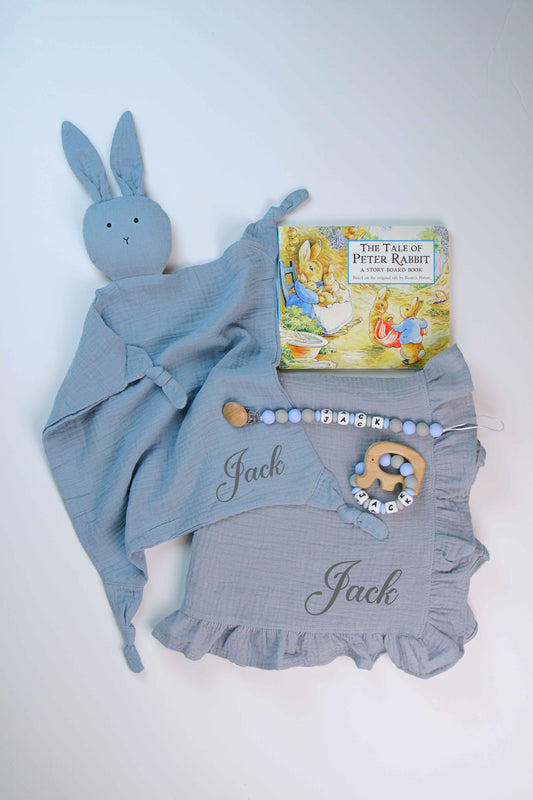 My First Keepsakes - Blue & Grey