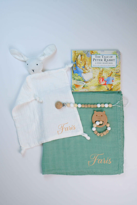 My First Keepsakes - Beige & White