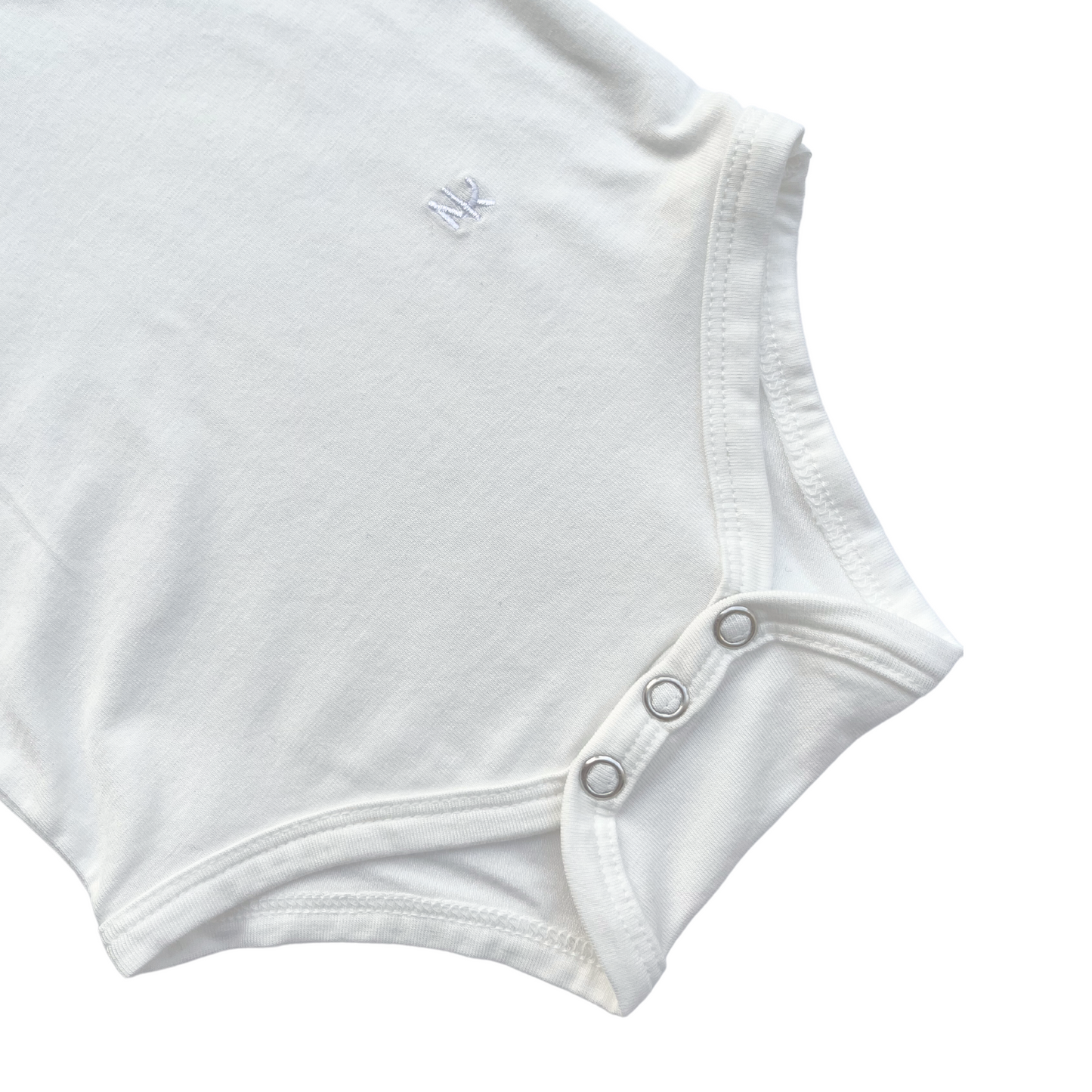 Rue Collared Bodysuit White