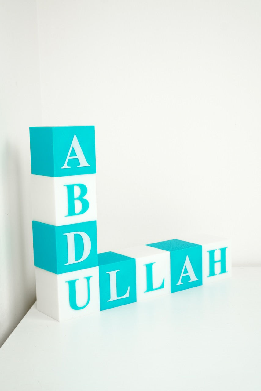Stacking Name Blocks