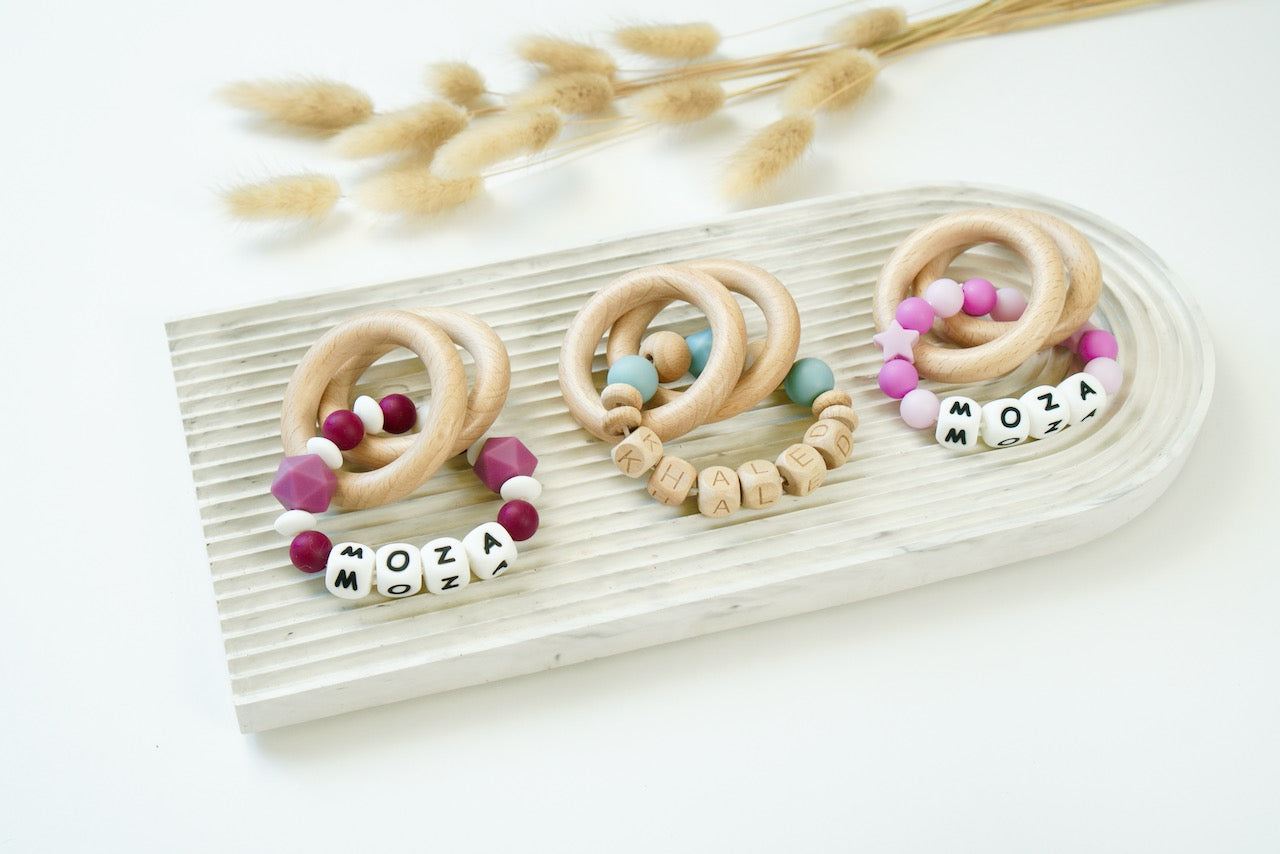 Teething & Rattle Rings – babybeedz