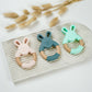 Teething Set - Blue Wood