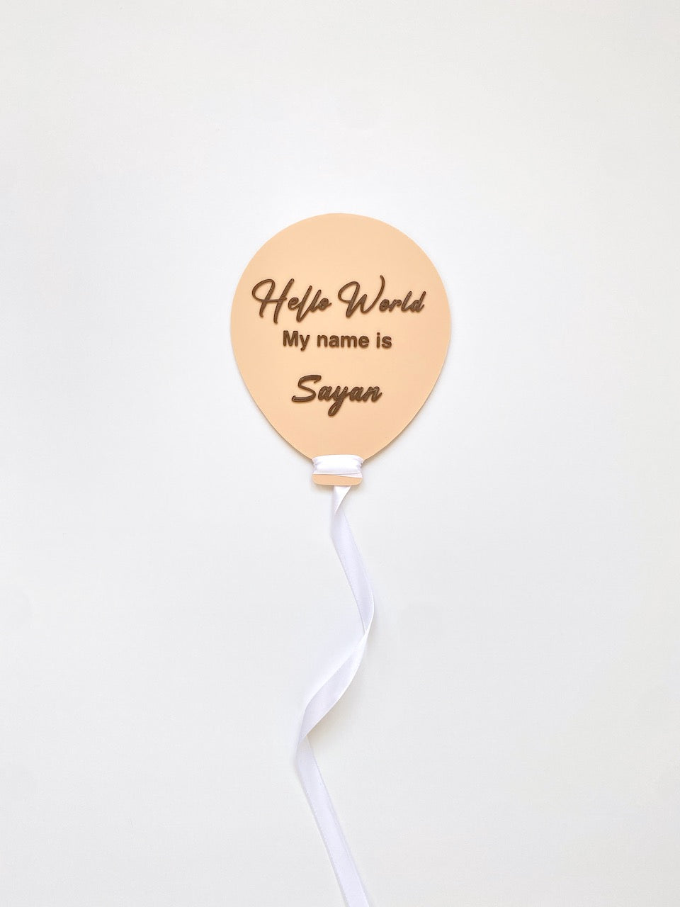 Balloon Name Announcement