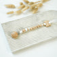Personalized Pacifier Clip - Neutral Bow