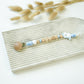 Personalized Pacifier Clip - Blue Unicorn