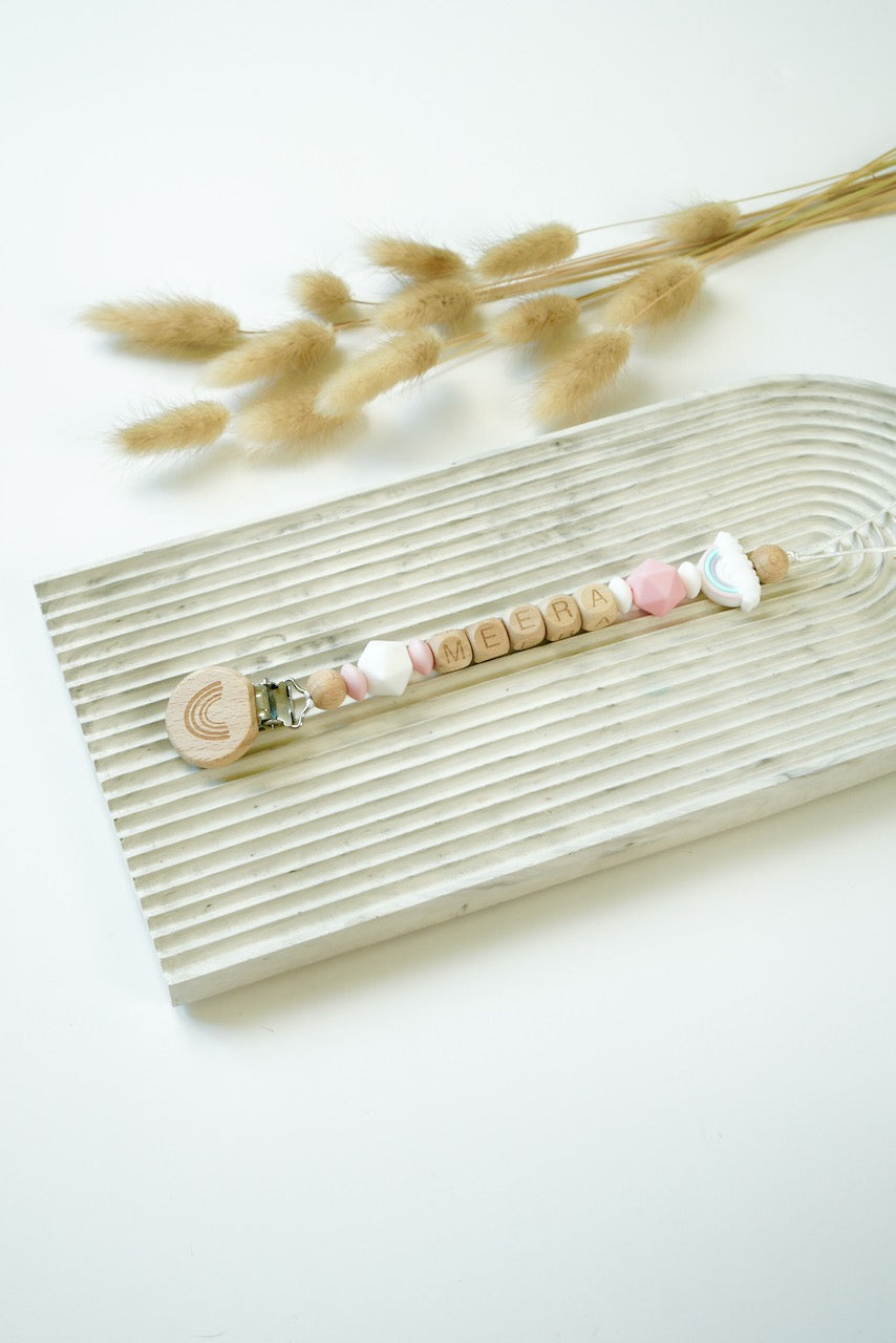 Personalized Pacifier Clip - Girl 5