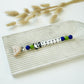 Personalized Pacifier Clip - Blue Panda